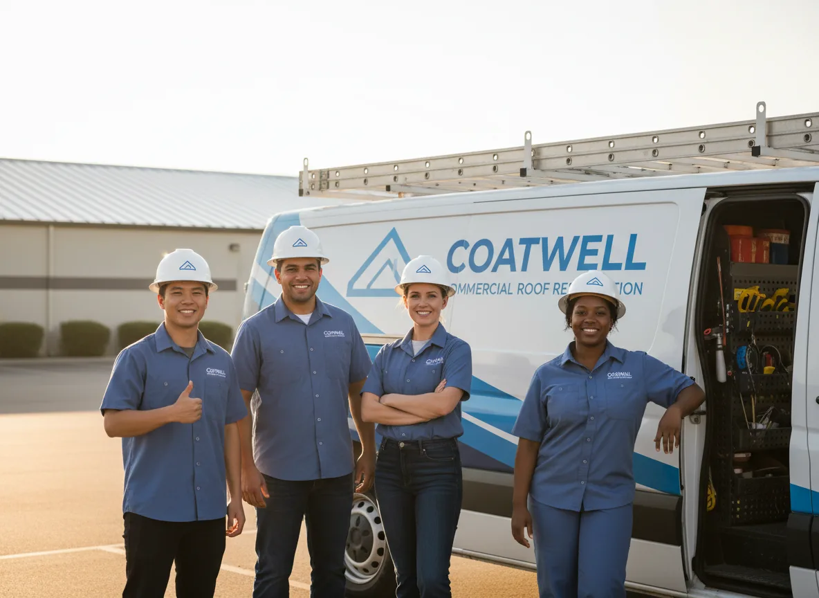 Commercial roof coating company in Clearfield, IA